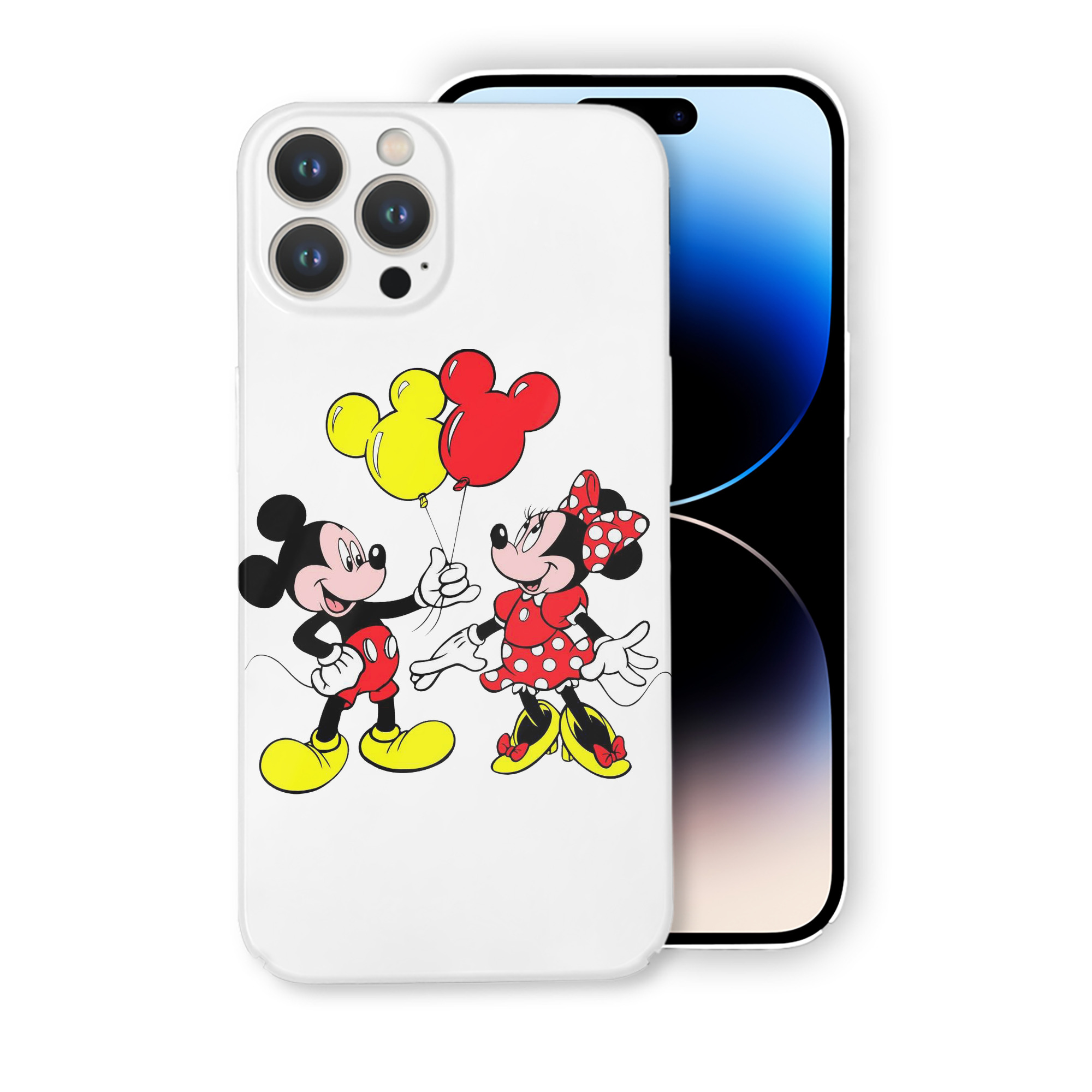 （画像用） ミッキーマウス Mickey Mouse 【iPhone 14シリーズ対応】ハードケース